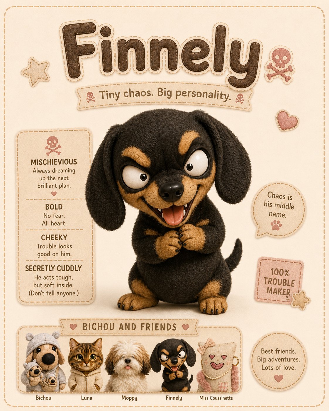 Finnely character sheet